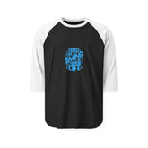 Raglan Shirt - "Trust the Timing of Your Life" Motivational Baseball Tee