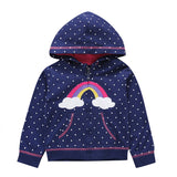 27Kid Toddlers Hoodies Boys Girls Spring Jacket Little Baby Infant Dinosuar Cartoon Hooded Kids Cute Boys Outwear Sweatshirt