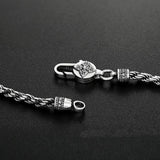 Mens Fashion Simple Vintage Six Character Necklace