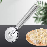 1PC New Arrival Ravioli Cutter Stainless Steel Wheel, Perfect for Cutting, Sealing, and Crimping Fresh Pasta and Pastry Dough