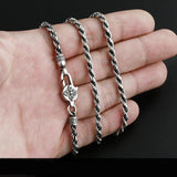 Mens Fashion Simple Vintage Six Character Necklace