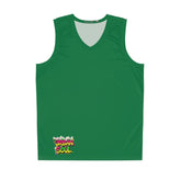Green Basketball Jersey - 'Urban Soul' Logo Performance Tank