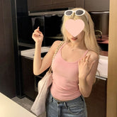 Stylish Slim Fit Camisole For Layering Or Wearing Alone