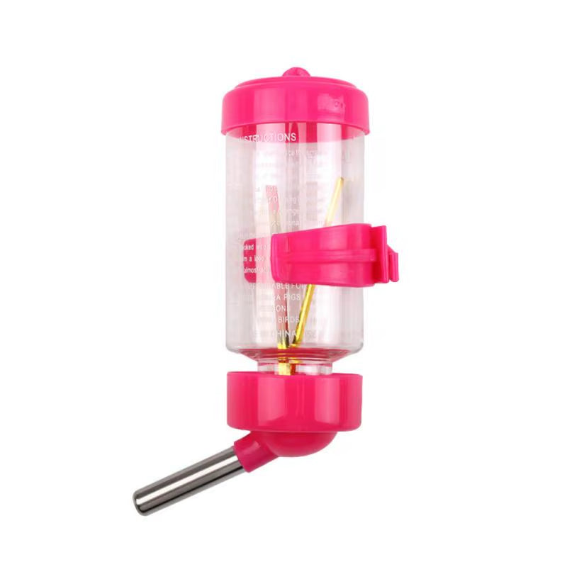 80/125ML Pet Water Bottle Rabbit Rat Hanging Water Dispenser Guinea Pig Drinking Bottles Small Pet Product Hamster Accessories