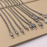 Mens Fashion Simple Vintage Six Character Necklace