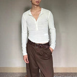 Henrys Solid-color Long-sleeve T-shirt