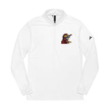Embroidered Colorblock Guitar Quarter-Zip Pullover