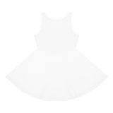 Girls' Sundress with 'Altira Global' Logo — Sleeveless Twirl Dress