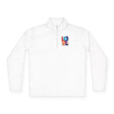 LOVE Retro Block Quarter-Zip Pullover