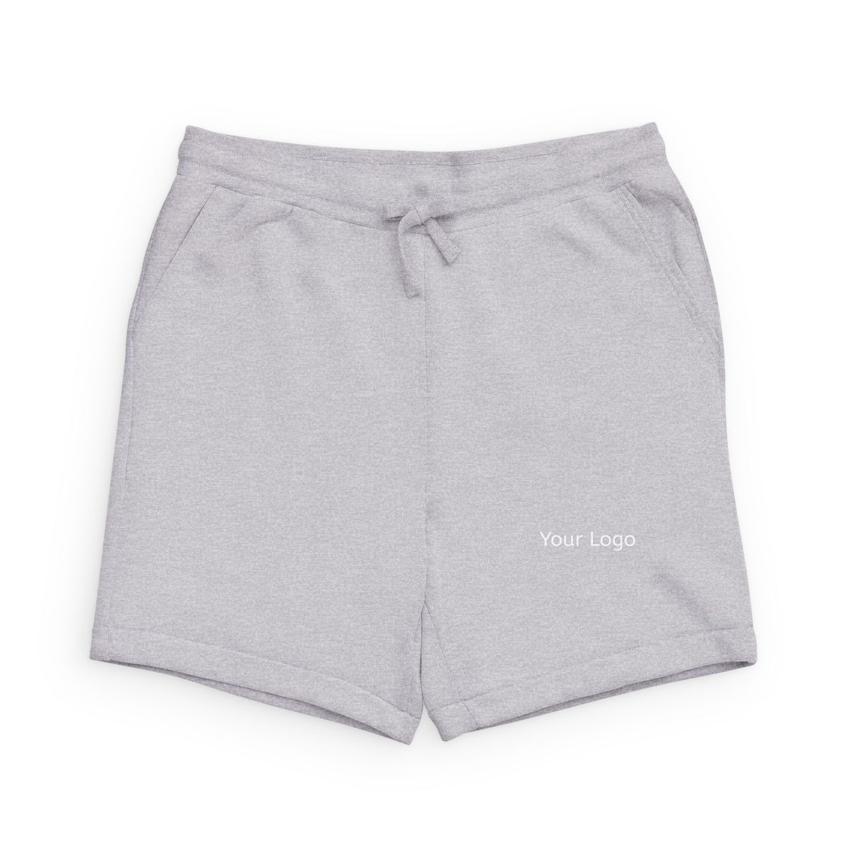 Heather Gray Sponge Fleece Sweatshorts — Comfortable Casual Lounge Shorts