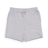 Heather Gray Sponge Fleece Sweatshorts — Comfortable Casual Lounge Shorts