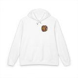 Floral Peace Embroidered Hoodie