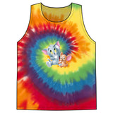 Tie-Dye Spiral Tank Top — Altira Global Logo