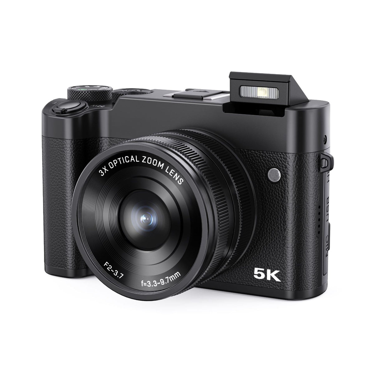 Selfie 5K HD Digital Optical Zoom Camera