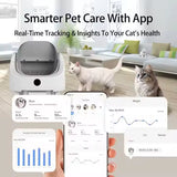 Tuya Wifi App-Control Automatic Cat Litter Box Oem Plastic Pet Product Self-Cleaning Cat Litter