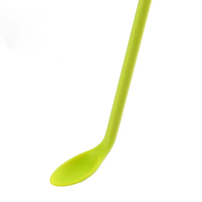 Cosmetic Bottle Silicone Mini Scraper Three Piece Set Baking Double End Two in One Spatula Jam Bottle Scraper Spoon Set