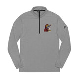 Embroidered Colorblock Guitar Quarter-Zip Pullover