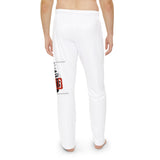 Men's Pajama Pants with 'Alpha Global' Logo — Cozy White Lounge Sleepwear