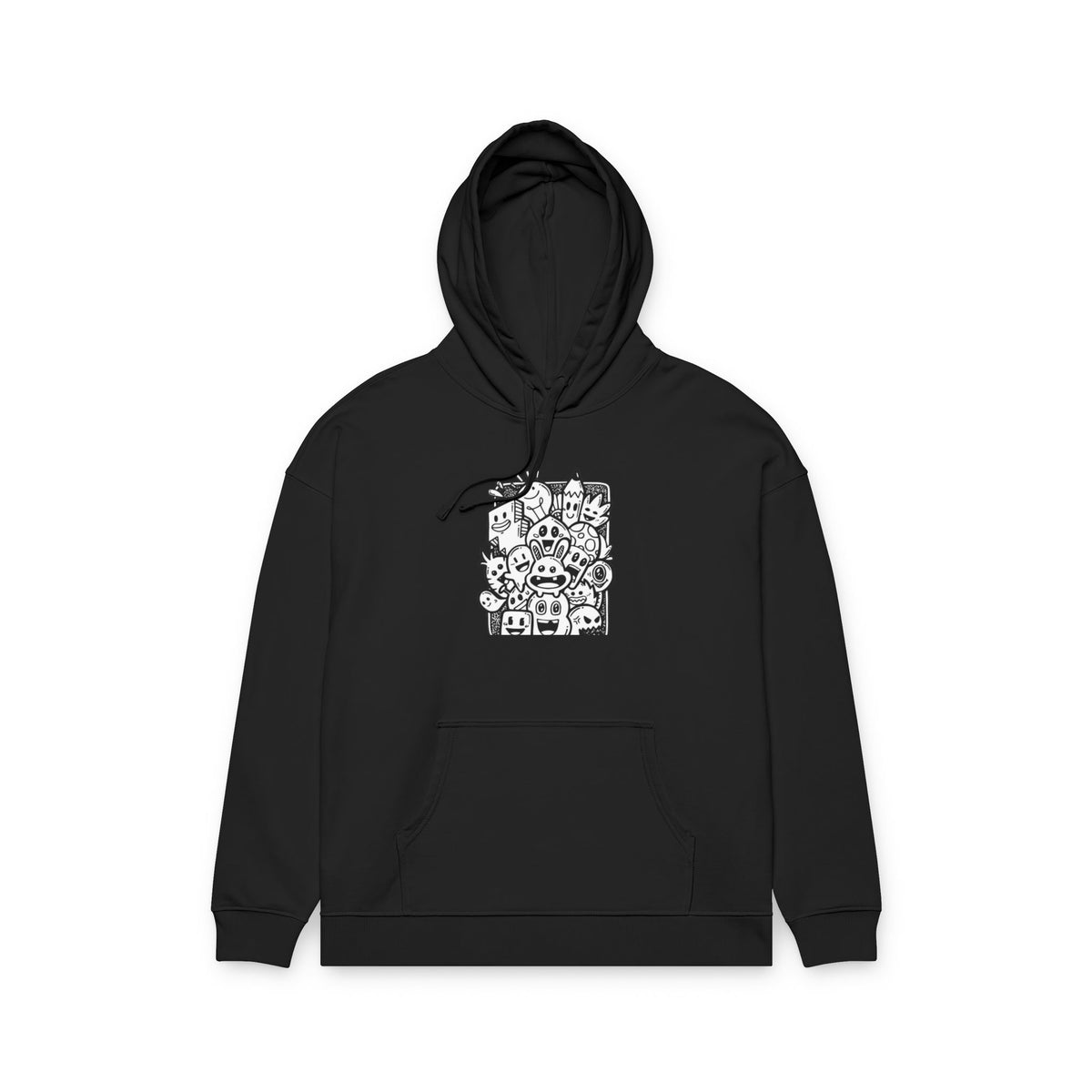Skull Crew Hoodie — Cute Gothic Cartoon Skull Cluster Hoodie