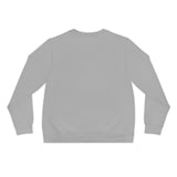 Minimalist Color Block Sweatshirt — Small Geometric Patch Design