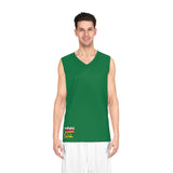 Green Basketball Jersey - 'Urban Soul' Logo Performance Tank