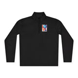 LOVE Retro Block Quarter-Zip Pullover