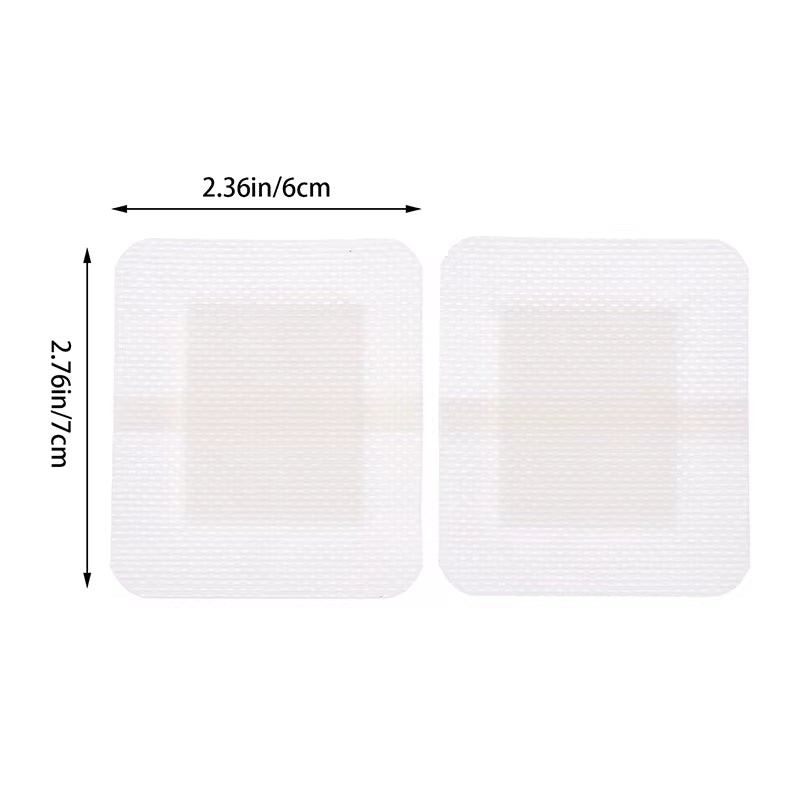 20Pcs Waterproof Band-Aid Wound Band Dressing Medical Transparent Sterile Tape for Swimming Bath Wound Care Protect First Aid