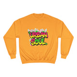 Altira Global Logo Sweatshirt — White Champion Crewneck