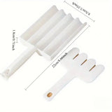 Kitchen Quad Rice Ball Maker Fish Meatball Mold Plastic Scoop Filling Tool