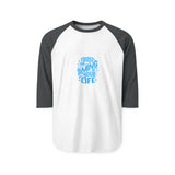 Raglan Shirt - "Trust the Timing of Your Life" Motivational Baseball Tee
