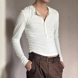 Henrys Solid-color Long-sleeve T-shirt