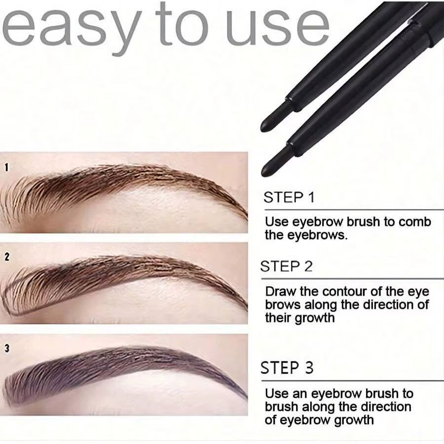 5-Pack Waterproof & Sweat-Proof Black Eyeliner Pencil -Long-Lasting, Smudge-Prooffor Bold Eye Makeup, Easyglide Formula for Perf