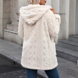 Lapel Warm And Elegant Style Faux Fur Coat
