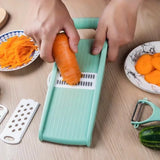5 in 1 Multi-Functional Vegetable Chopper Onion Chopper Food Chopper Kitchen Mandoline Slicer Veggie Dicer Cutter