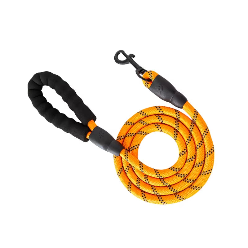 300Cm Nylon Reflective Pet Tractionrope Small Medium-Sizedmulti-Color Circular Tractionrope Comfort Handle Dog Leash Pet Product