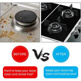 3 Piece Gas Stove Guard, Gas Stove Mat, Stove Anti-Scratch Protection Pad, Stove Surface Guard Is Easy to Clean and Reusable
