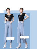 Tencel Harlan Jeans Women Summer Thin Section
